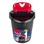 Găleată Vileda Ultramax 10 L cu coș storcător și protecție anti-stropire