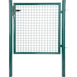 Poartă grădină Strend Pro 1000x1800 mm, zinc+PVC verde RAL6005