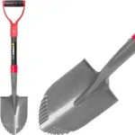 Lopată mini de drenaj Strend Pro Garden ErgoBULL cu coadă D din fibră de sticlă 70 cm