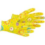 Mănuși de grădinărit Strend Pro Lily din nitril, galbene, mărimea 7/S