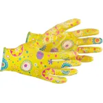 Mănuși de grădinărit Strend Pro Lily, nitril, galbene, mărimea M (08)