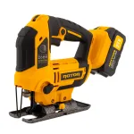 Fierăstrău pendular pe acumulator ROTOR RJS21, 21V 3Ah, 3000 rpm, tăiere lemn 85 mm