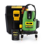 Nivela laser verde PartnerPro PP5L-P cu 5 linii, autonivelare și acumulator