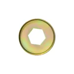 Capac pentru noroi hexagonal metalic tip semering, protectie impotriva prafului si apei