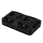 Încărcător dublu PartnerPro PPC-2-4A pentru 2 acumulatori 20V, 4A+4A