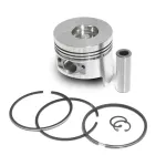 Piston pentru generator diesel 186FA, Ø86 mm, cu set segmenți și bolt OEM