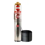 Pompă submersibilă multietajată Elefant 4SQM1.8-50-8, 970 W, 8 turbine, 75 m