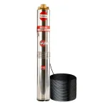 Pompă submersibilă multietajată Elefant 4SQM1.8-80-14, 1630 W, 14 turbine