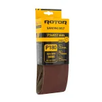 Benzi de șlefuit ROTOR P180, 75x457 mm, set 5 – finisaj fin
