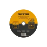 Disc abraziv ROTOR pentru tăiere metal și inox, 230x2,0x22,23 mm