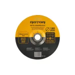 Disc abraziv pentru șlefuit metal ROTOR 180x6,0x22,23 mm, pentru polizor