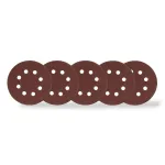 Set 5 discuri abrazive 125 mm P60 cu prindere velcro pentru șlefuitor excentric Rotor