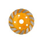 Disc cupă diamantată ROTOR 125 mm Turbo pentru șlefuit beton și piatră