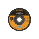 Disc lamelar curbat ROTOR 125 mm, P100, T29 pentru slefuire si finisare metal/inox