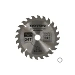 Disc circular pentru tăiere lemn Rotor 160 mm, 24T, cu adaptor 20/16 mm