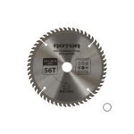 Disc pentru tăiere lemn Rotor 165 mm, 56T, prindere 20/16 cu adaptor inclus