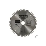 Disc circular pentru taiat lemn ROTOR 180 mm, 60T, cu adaptor 20/16 mm