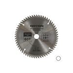 Disc circular pentru tăiat lemn Rotor 185 mm, 60T, cu adaptor 20/16