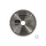 Disc circular pentru taiat lemn ROTOR 190 mm, 60T, 30/25,4 cu adaptor