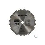 Disc circular pentru taiat lemn Rotor 230 mm 60T cu adaptor 22,2/20