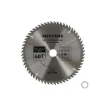 Disc circular pentru taiat lemn ROTOR 255 mm, 60T, cu adaptor 30/25,4 mm
