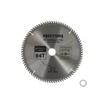 Disc circular pentru lemn ROTOR 255 mm, 84T, TCT, cu adaptor 30/25,4 mm