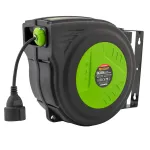 Prelungitor cu tambur automat ProCraft EK25N, 25 m, 1 priză, cu împământare