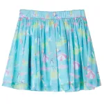 Fustă plisată pentru copii, turcoaz deschis, 116 GartenMobel Dekor
