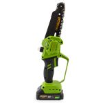 Mini fierăstrău pe acumulator ProCraft PKA46 20V, 2x2Ah, lame 6"/8"