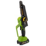 Mini fierăstrău pe acumulator ProCraft PKA46 20V, 2x2Ah, lame 6"/8"