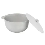 Ceaun din aluminiu alimentar de 10 L cu capac, Elefant, pentru gătit uniform