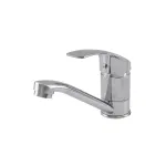 Baterie lavoar Flow BASIC Flow, crom, monocomandă, cartuș ceramic, pipă 360°