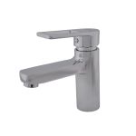 Baterie lavoar Edge Z01 Flow, monocomandă, crom lucios, cartuș ceramic