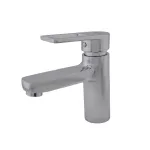 Baterie lavoar Edge Z01 Flow, monocomandă, crom lucios, cartuș ceramic