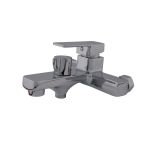 Baterie cadă monocomandă ELEGANCE Z 09 FLOW, crom lucios, cu pară de duș