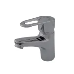 Baterie lavoar Flow ERA Z 01 din zinc, crom lucios, monocomanda (145×150 mm)