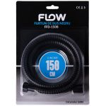 Furtun de duș negru 150 cm din inox Flow FFD-150B, flexibil și rezistent