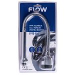 Pipă flexibilă pentru baterie Flow FPF2-55C cu 2 funcții, ABS și inox