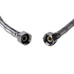 Racord flexibil apă inox 100 cm F1/2" x F1/2" interior-interior Flow FRF-100BB