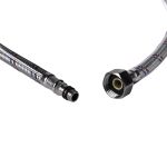 Racord flexibil apă 80 cm inox Flow FRF-80, F1/2" x M10 x 20 mm