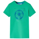 Tricou pentru copii, verde, 116 GartenMobel Dekor