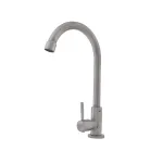 Baterie lavoar monocomandă VITAL FB-01 Flow din inox SUS 304, pipă 360°