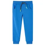 Pantaloni de trening pentru copii, albastru, 116 GartenMobel Dekor