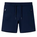 Pantaloni scurți pentru copii, bleumarin, 116 GartenMobel Dekor