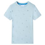 Tricou pentru copii, albastru deschis, 116 GartenMobel Dekor