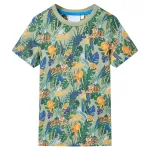 Tricou pentru copii cu mâneci scurte, multicolor, 128 GartenMobel Dekor