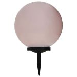 Lampă solară de exterior cu LED, 40 cm, RGB, sferic GartenMobel Dekor