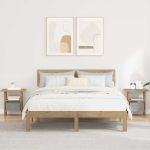 Noptieră 2 pcs Stejar Artizanal 41 x 40 x 45 cm Lemn compozit GartenMobel Dekor