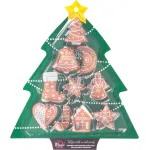 Set 10 forme decupat fursecuri de Crăciun MagicHome, inox