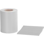 Páska Strend Pro EUROSTANDARD, 190 mm, L-35 m, tieniaca, sivá, krycia, na plotové panely, s 20 klipsami, 450 g/m2, PVC, RAL7040